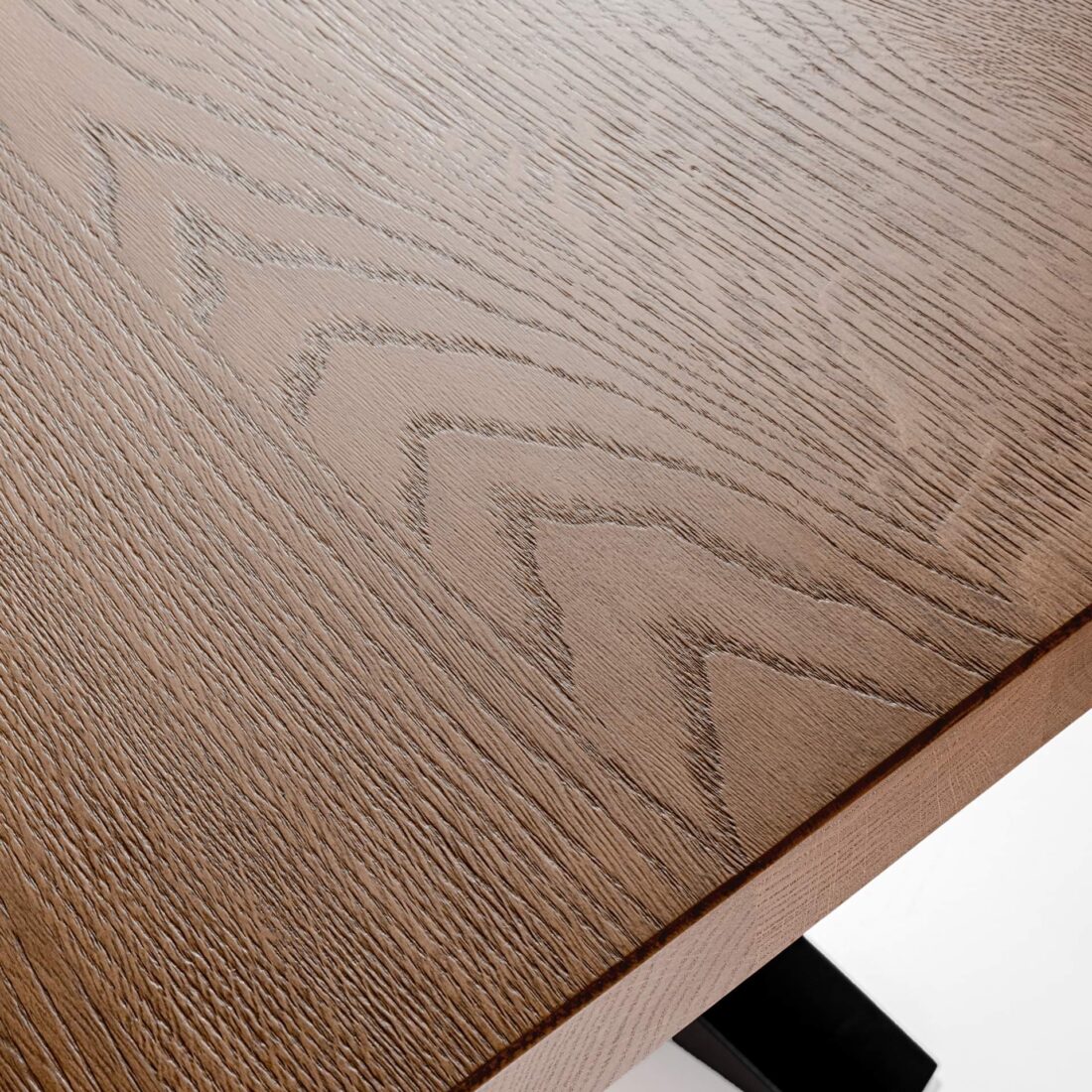 Stół Pająk SP8 z drewna dębowego (7) Blat stołu