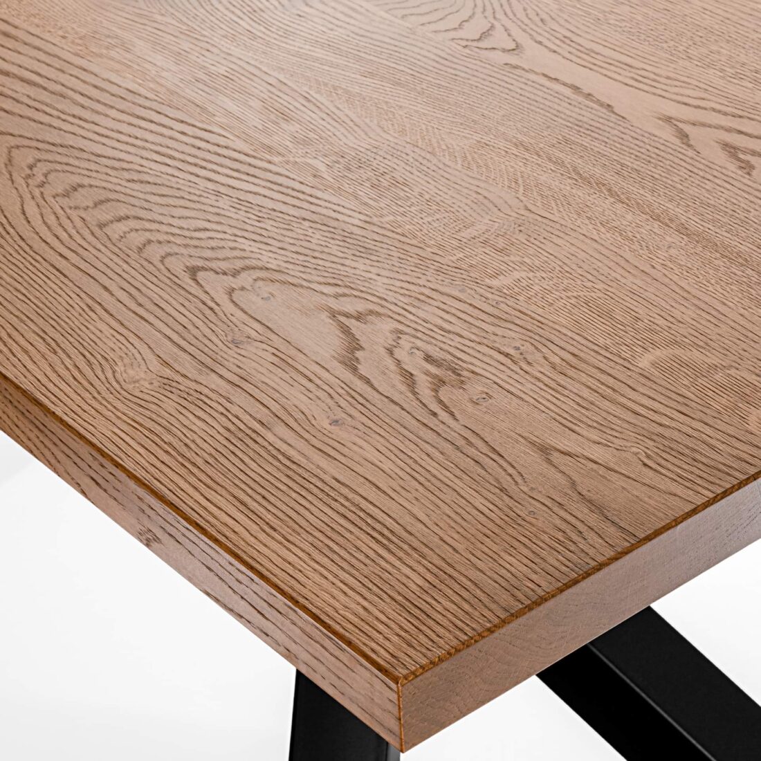 Stół Pająk SP8 z drewna dębowego (9) Stół z blatem bez sęków