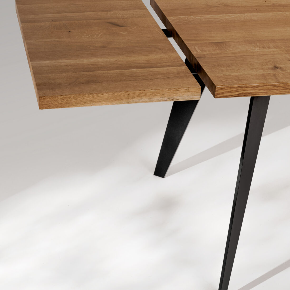 Stół SP10 z drewna dębowego System dostawki