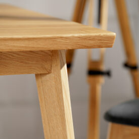 Detale stołu prostokątnego