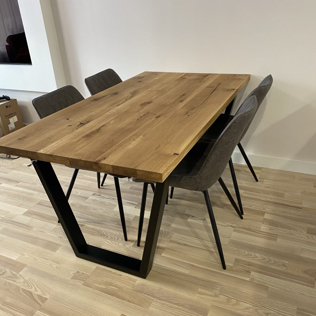 Stół SP5 z drewna dębowego Stół do kuchni