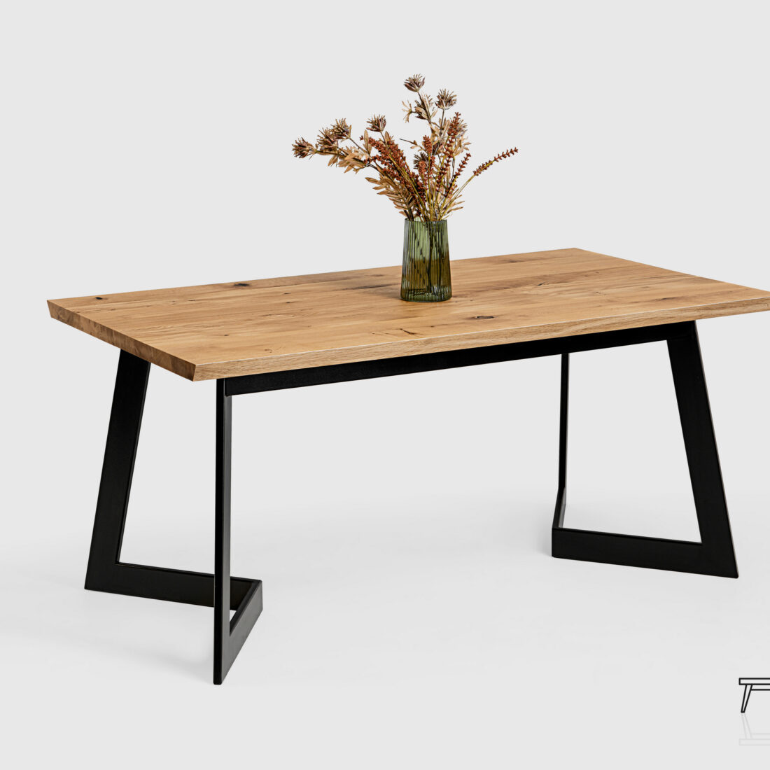 Stół SP6 z drewna dębowego Stół z blatem dębowym rustic