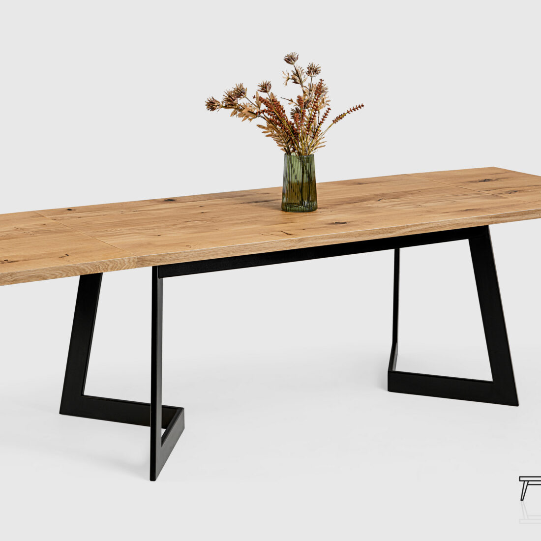 Stół SP6 z drewna dębowego Dębowy stół do jadalni