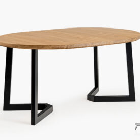 Dębowy stół do jadalni