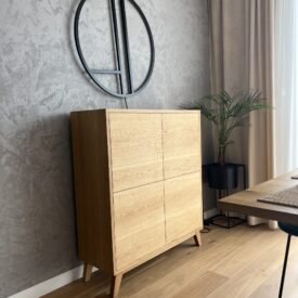 Komoda z drewna dębowego