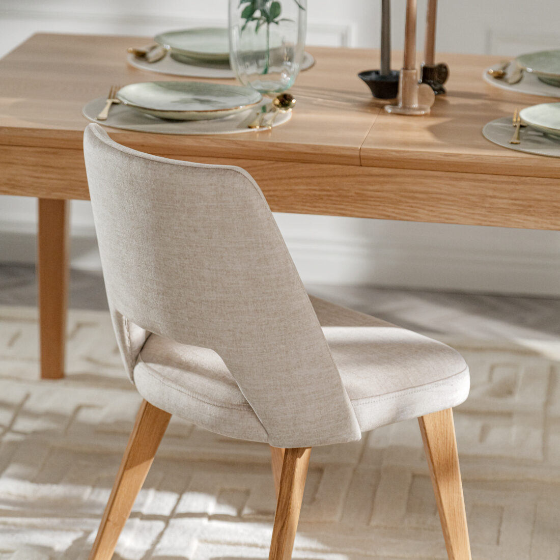 Krzesło Zoe Krzesło dębowe